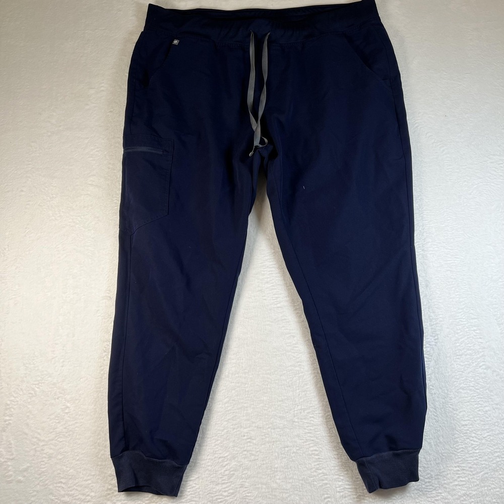FIGS Pants Womens 2XL Navy Blue Zamora Jogger Scrub Technical Collection Medical